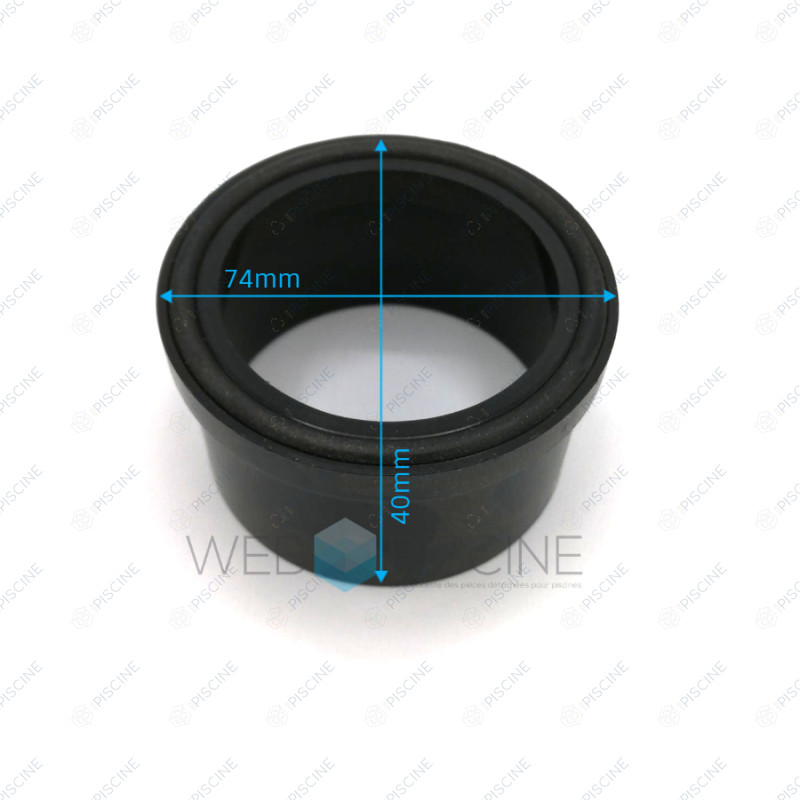 Raccord à coller 063 MPQ/MPB/MGD 40 mm + joint (Acis) Pompe MJB ACIS