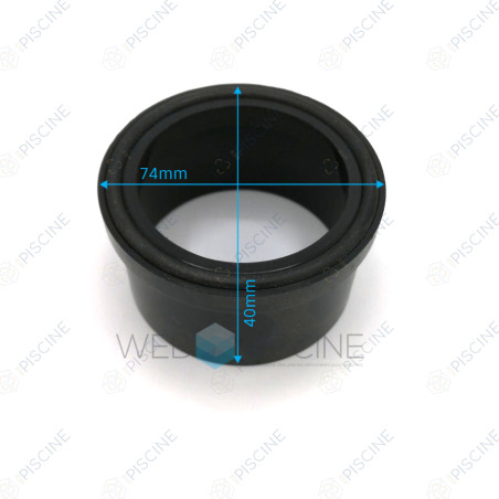 Raccord à coller 063 MPQ/MPB/MGD 40 mm + joint (Acis) Pompe MJB ACIS
