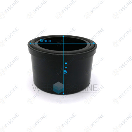 Raccord à coller diamètre 50 + joint (ACIS) Pompe MCB ACIS
