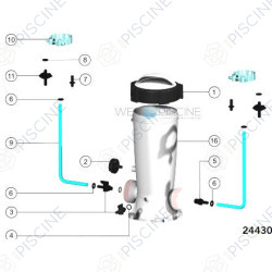 DOSSI 3 OFF LINE 3,5KG CHLORE/ BROME DOSSI 3 OFF LINE 3,5KG CHLORE/ BROME