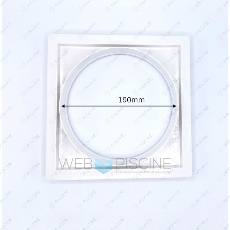 Couvercle Et Cadre Carre Skimmer 15 L (Astral) Skimmer STANDARD 15 Lts PM/GM piscine Béton/Liner Couvercle Et Cadre Carre Skimmer 15 L (Astral) Skimmer STANDARD 15 Lts PM/GM piscine Béton/Liner