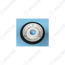 SA0016417 - ROUE BLANCHE + PNEU PVA POUR ROBOT R3/R5 SA0016417 - ROUE BLANCHE + PNEU PVA POUR ROBOT R3/R5