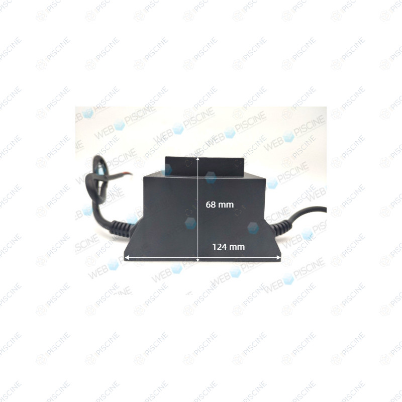 transformateur IP68 220v 12v AC 100w référence TRANS-12AC-IP68 transformateur IP68 220v 12v AC 100w référence TRANS-12AC-IP68