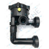 Vanne side 1"1/2 HAYWARD pour FAS powerline FG series et filterpro