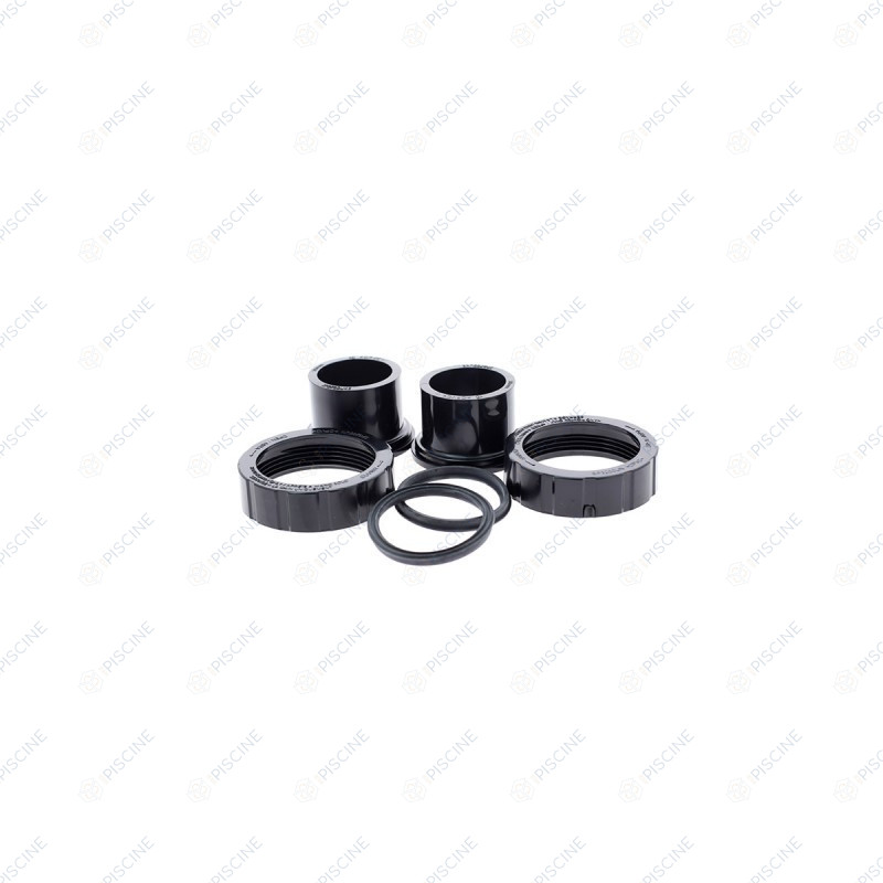 Kit raccord union 50mm (x2) pour pompe Max Flo 2 et XL (HAYWARD) reference SP2700UNKIT50