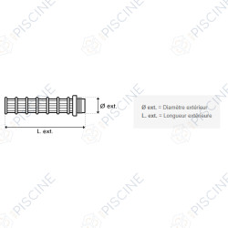 Ensemble de crépines (x8) D350 (Astral) reference 4404010073 Ensemble de crépines (x8) D350 (Astral) reference 4404010073