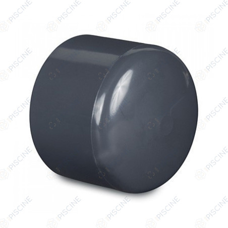 Bouchon PVC-U 63mm DN63 - Classe PN10 - Pour Étang, Bassin, Piscine - Adrenalin-Fishing