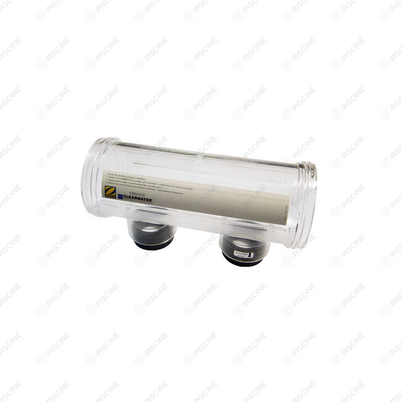 Vase pour cellule translucide Clearwater type C + 2 adapteur PVC 2" DN50