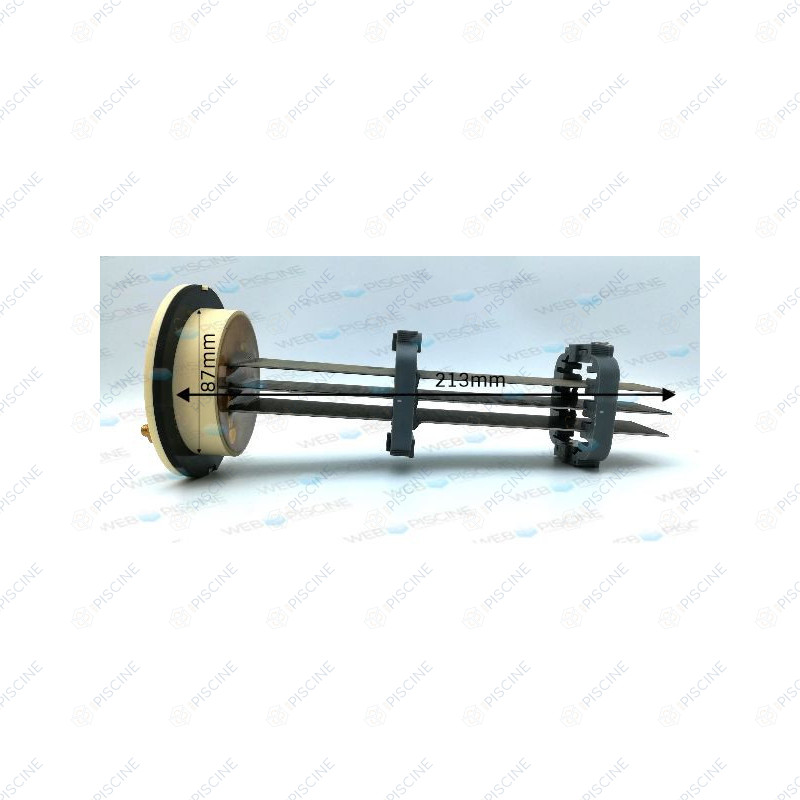 Electrode Sel 3 plaques Bering (Astral) reference 72889 REMPLACE 300414-01