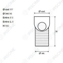 Panier de préfiltre Freeflo (Pentair) Pompe FREEFLO, RACER PENTAIR