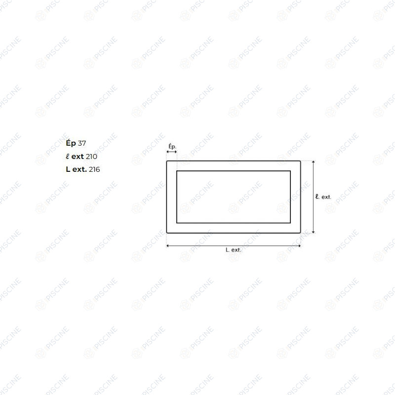 Enjoliveur SK SP1090 - (HAYWARD) Skimmer SP1090 à SP1097 Enjoliveur SK SP1090 - (HAYWARD) Skimmer SP1090 à SP1097