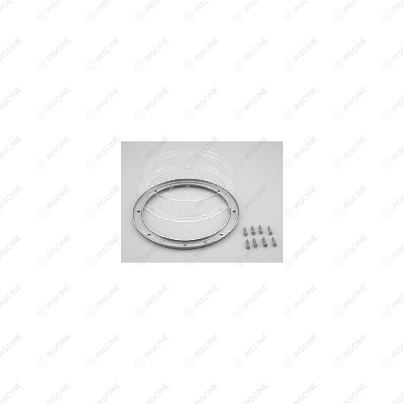 Bride + joints + vis de bonde de fond inox liner