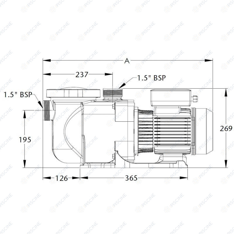 Pompe Super Flo Pentair Pompe Super Flo Pentair