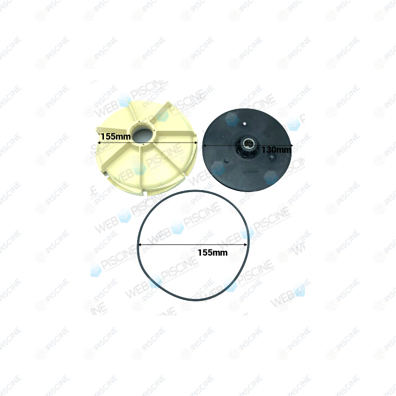Kit turbine + diffuseur de surpresseur DAB Eurocom / Astralcom Référence R00005114