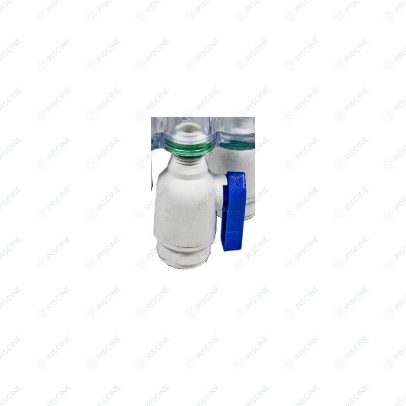 Vanne 1/4 Chambre de mesure (HAYWARD) reference GLX-SD-VALVE