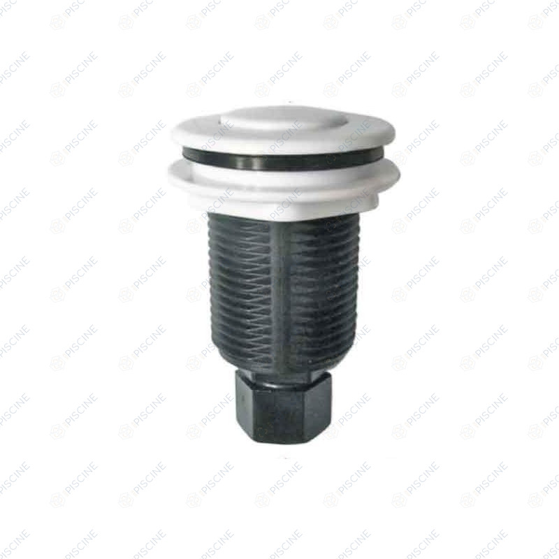 N'EXISTE PLUS - Bouton poussoir pneumatique blanc-référence ZM500006040