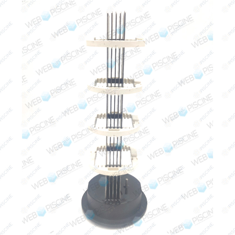 Cellule 5 plaques pour vase en T électrolyseur de piscine