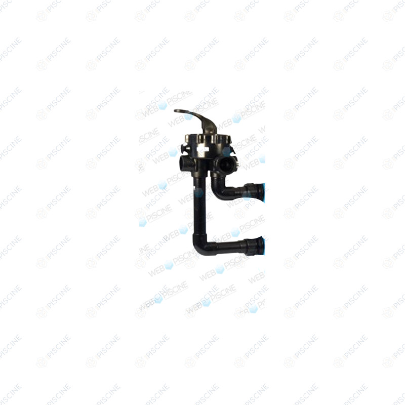 Kit vanne side 1"1/2 prémontée filtre Lacron