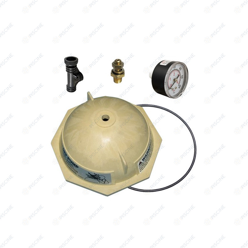 Kit Couvercle 6'' de filtre Triton AM apres 91 (av. joint + kit purge/mano) - (PENTAIR) reference G-15-4697