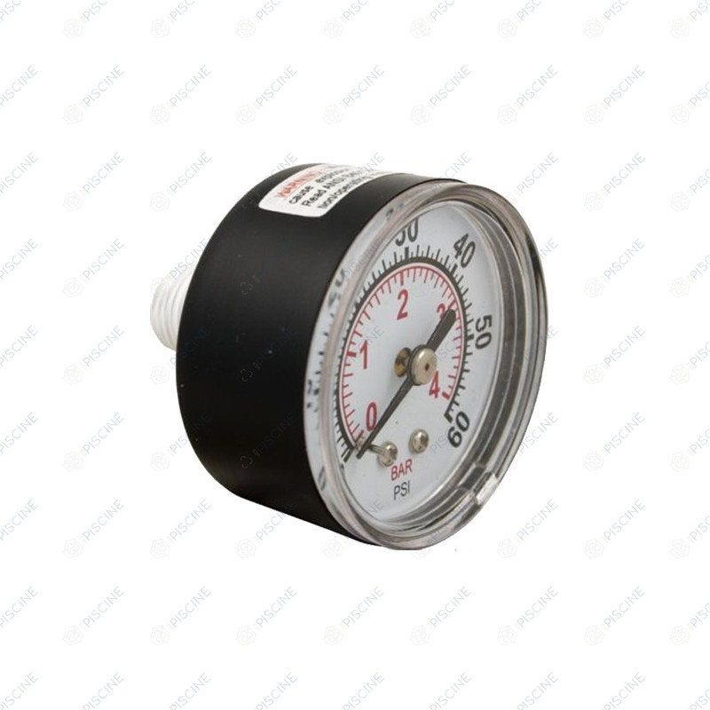 Manomètre 4 bars vis arriere FILTRE SAB Triton (PENTAIR) reference R152046