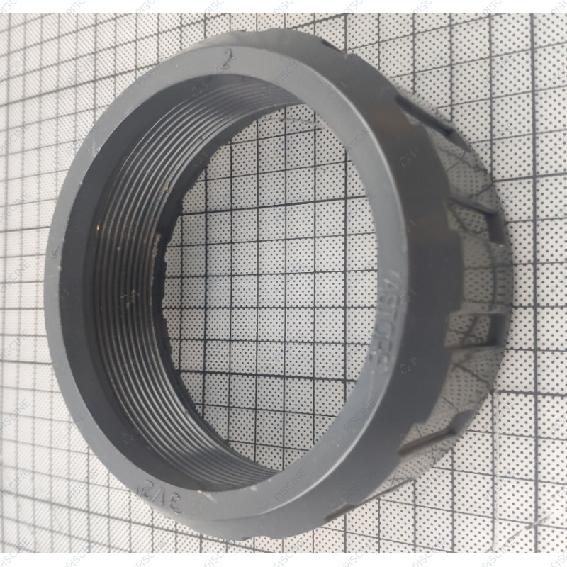 Ecrou 3 pouces vase cuivre argent Sterilor