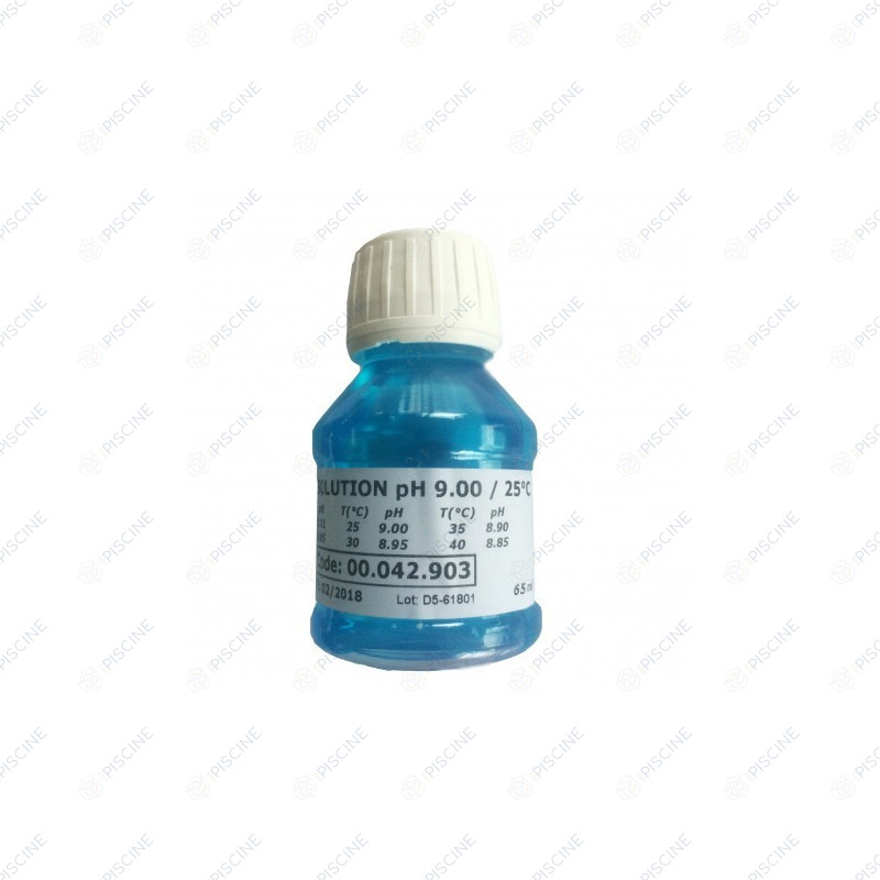 Solution tampon pH 9 65ml référence 00.042.903