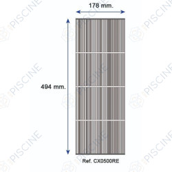 Cartouche Star Clear I - C0500- D178/H494 (HAYWARD) reference CX500RE
