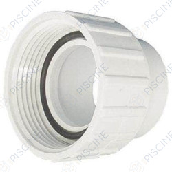 Raccord métrique fileté D.50 pour électrolyseur Clearwater D20