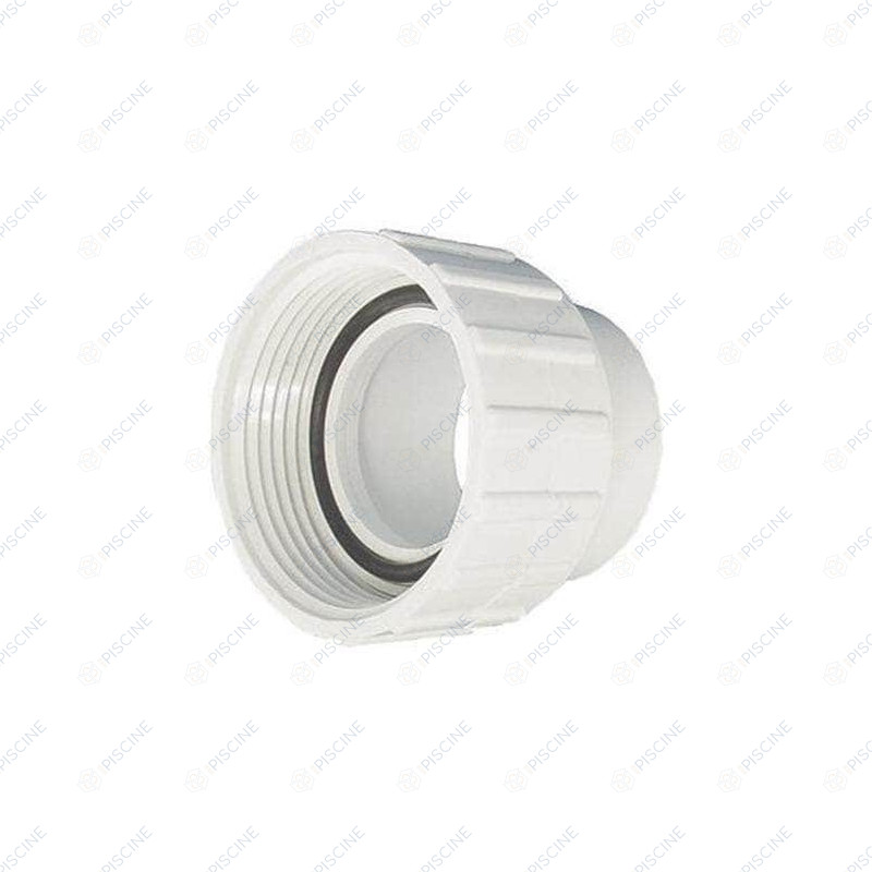 Raccord métrique fileté D.50 pour électrolyseur Clearwater D20 Raccord métrique fileté D.50 pour électrolyseur Clearwater D20