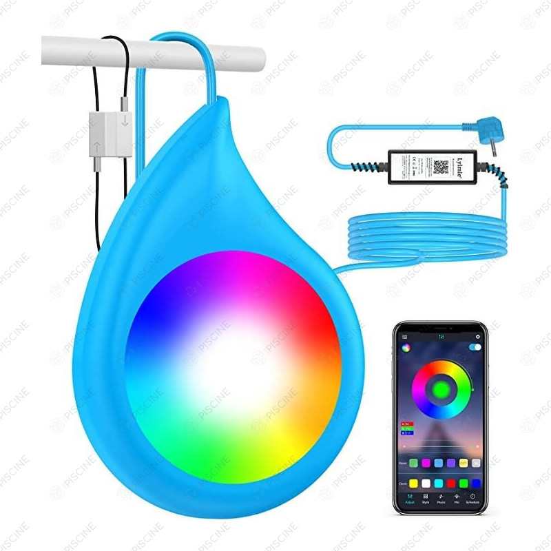 Projecteur piscine led couleurs pour piscine hors sol