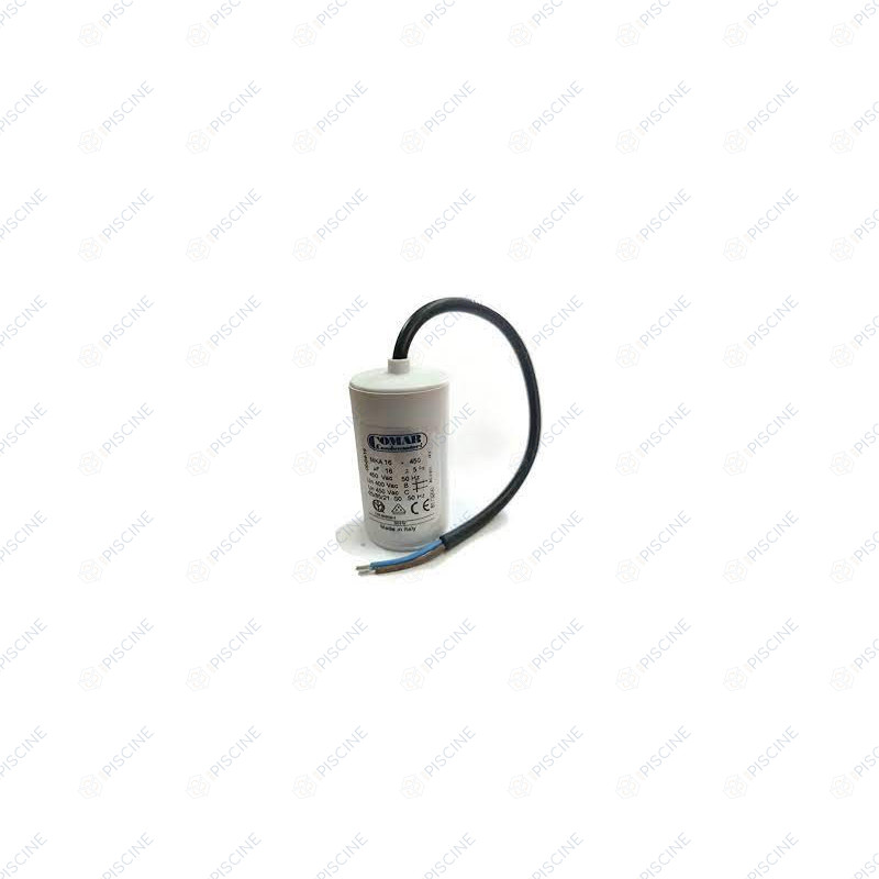 condensateur 16µf avec cable bipolaire 250mm