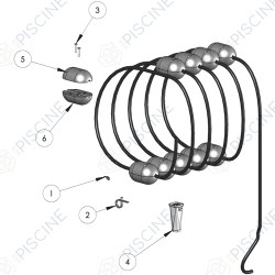 Câble flottant Gris 16,5m V1.0 pour CYBERNAUT