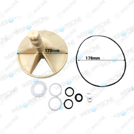 Kit boisseau de vanne 2" ( Pentair ) référence RGC20E13K
