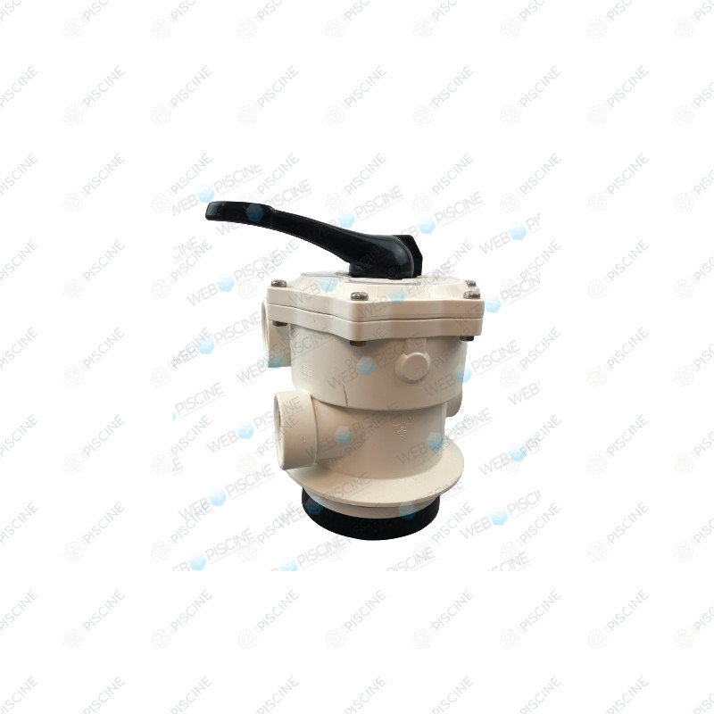 Vanne top 1 1/2'' a serrer V6 TM12 blanche bride SF + joint sans collier - (Peraqua-Praher) reference 13.0830