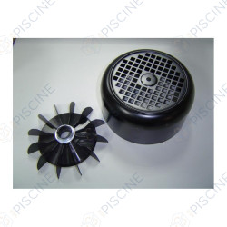 Ventilateur  + bague pompe Maxim 3,5CV à 4,5CV - N'EXISTE PLUS remplacé par 4405010363 (ASTRAL) Pompe MAXIM ASTRALPOOL