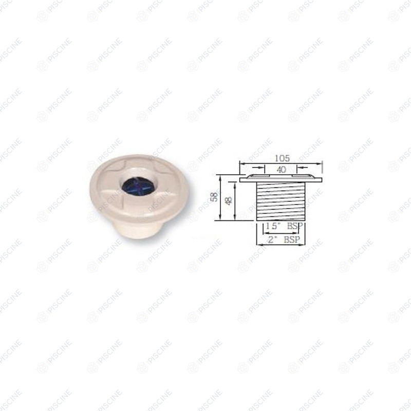 Buse de refoulement Liner HD53LT CERTIKIN Buse de refoulement Liner HD53LT CERTIKIN