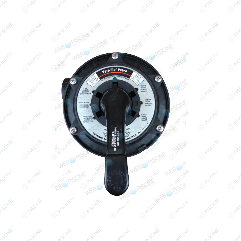 Variflo 1,5" multiport black valve référence SP0719SKR-LP Variflo 1,5" multiport black valve référence SP0719SKR-LP