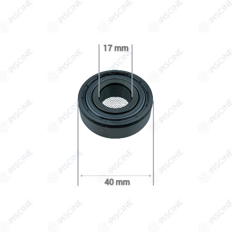 Roulement 6203 flasque métal - 40x17x12 - (SKF) Pompe 5P2R SKF