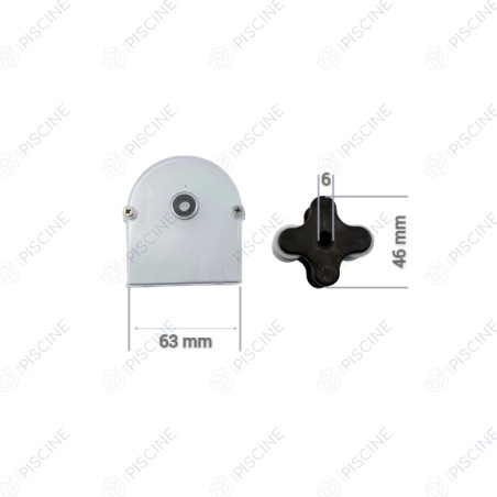 Kit De Pompe Avec 3 Capots Standards Universels - Pièce De Rechange Neuve