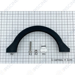 Couvercle de Filtre SAB Azur Side + joint + purge + collier - (PENTAIR) reference R281001