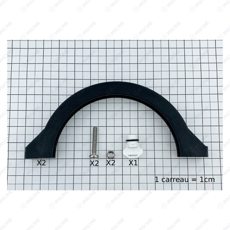 Couvercle de Filtre SAB Azur Side + joint + purge + collier - (PENTAIR) reference R281001 Couvercle de Filtre SAB Azur Side + joint + purge + collier - (PENTAIR) reference R281001