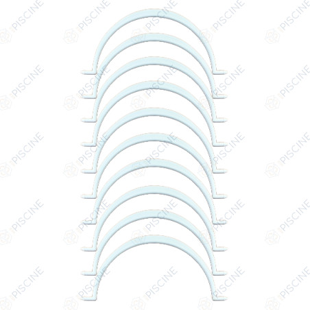 Poignée (anse) de panier de skimmer Standard 15 Lts Astral - Lot de 10 Skimmer STANDARD 15 Lts PM/GM piscine Béton/Liner