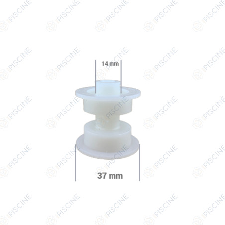 Roulette longue guide chenille W0013A