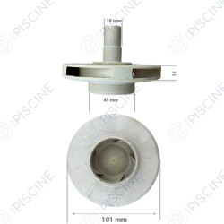 48385R0016 - TURBINE PPE BERING 0.75 CV