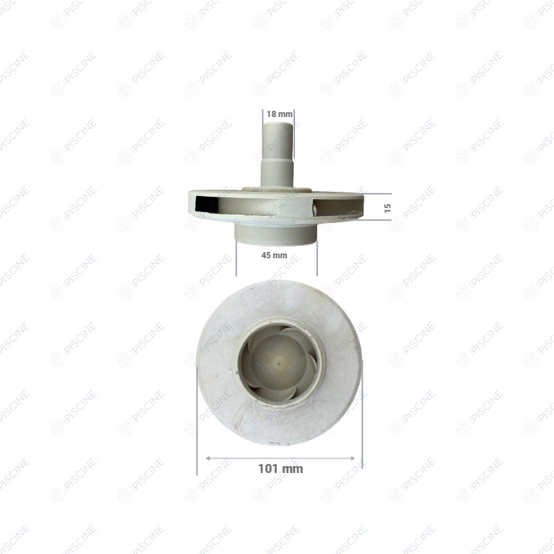 Turbine pompe bering  0.75 CV (Vendu à l'unité) référence 48385R0016