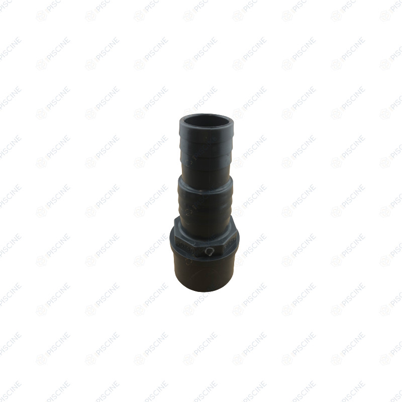 Raccord cannelé à coller PVC Ø 50X38/32