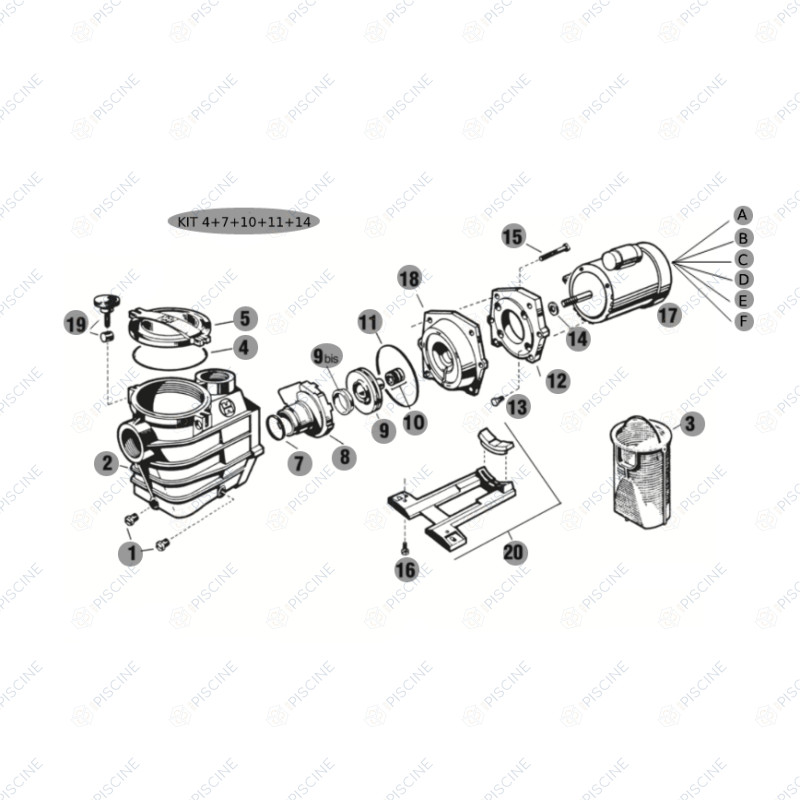 Pompe SUPER 2 Hayward Pompe SUPER 2 Hayward