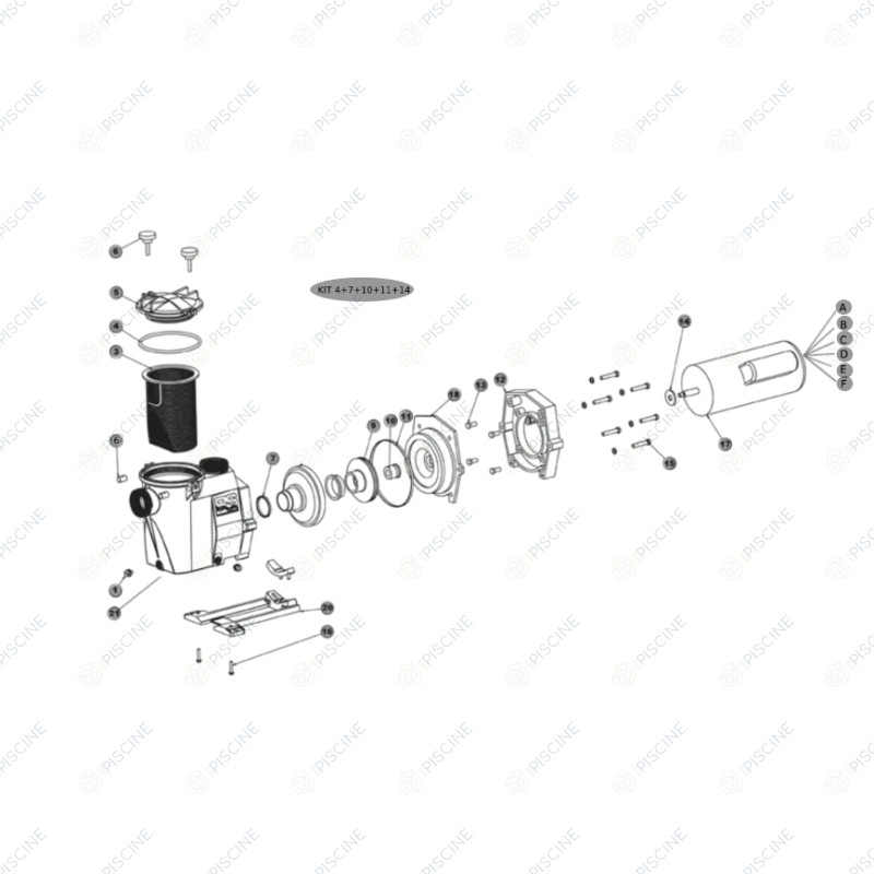 Pompe RS 2 Hayward