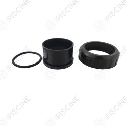 Raccord union Ø63mm (métrique) noir MC12/16 (Waterco) reference 63402400