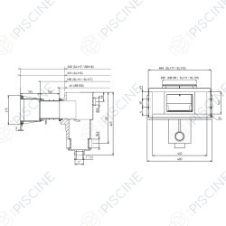 Skimmer Liner / Beton SL119 BWT Procopi Skimmer Liner / Beton SL119 BWT Procopi